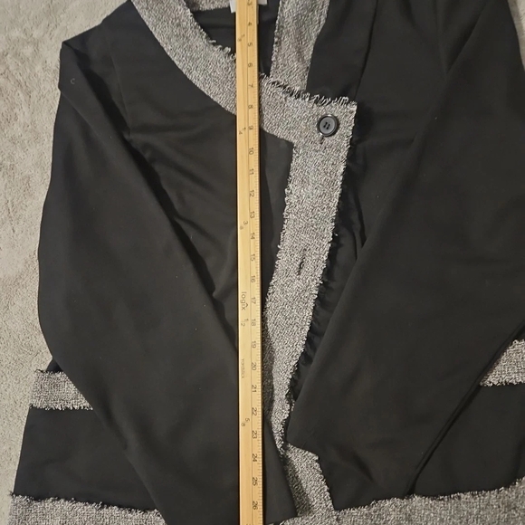 Monroe Tweed Blazer Women 2XL Office Church Party Y2k Cottage Boho Barbie - Picture 5 of 11